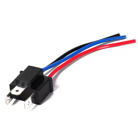 9003 H4 Bulb Socket Male Adapter Connector Car Headlight Fog Lamp Male Adapter Socket Wiring Harness