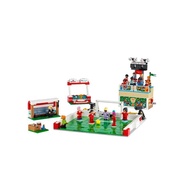 Compatible with 40634 Arena Light Indoor Football Board Game Fan Boy Assembled Building Block Toy q
