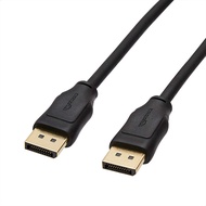 Amazon Basics DisplayPort to DisplayPort 1.2 Cable with 4K@60Hz, 2K@165Hz, 2K@144Hz Video Resolution