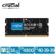 美光 Crucial NB-DDR5 4800/16G筆記型RAM CT16G48C40S5