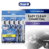 Oral-B Easy Clean Charcoal Toothbrush (5 Counts)
