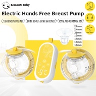 LemonU Baby Handfree Breast Pump 4Modes boleh dipakai Double Pam Susu Elektrik