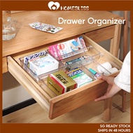 Acrylic Drawer Organizer Acrylic Box  Drawer Divider TransparentTray  Desk Organizer Cosmetics Storage Box