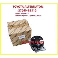 TOYOTA ALTERNATOR 27060-BZ110 Toyota Avanza 1.5 /Perodua Myvi 1.5 Lagi Best / Rush