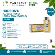 HUDSON'S "EUMENTHOL" JUJUBES HONEY LEMON 50GM (BOTTLE) (EXP:10/2027)