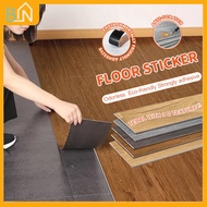 【Malay Stock】2MM Thick BNS Vinyl Tile Flooring Stickers Wooden Design Floor Stickers For Home Floori