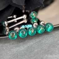 [Ready Stock] [1150 People Collection] Electronic Heart Only Green Drinking Tongue Nails Medical Tit