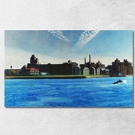 Blackwell'S Island Edward Hopper eho3 Canvas Print