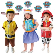 2024 New Paw Patrol Costume Cosplay For Kids Chase Marshall Skye Boys Girls Birthday Party Dress Up