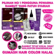 Gumash Inai Rambut Halal Hair Colour Pewarna Rambut Patuh Syariah Sah Solat Colouring Henna Mask