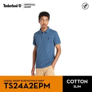 Timberland Men's Casual Short-Sleeved Polo Shirt เสื้อโปโล (TS24A2EPM)