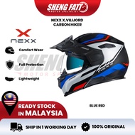 NEXX VILIJORD CARBON HIKER Full Face Helmet Motor Visor Topi Keledar Keselamatan Full Face Original 