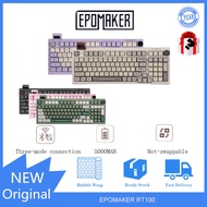 EPOMAKER RT100 Tri-mode Mechanical Keyboard RGB Display Gasket Structure Full Key Hot Swap
