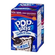 【Sunny Buy】◎預購◎美國Kelloggs家樂氏 Pop-tarts餅乾 奶油巧克力碎片口味 Cookies & Cream 奶油餅乾 奧利奧口味 一盒8個