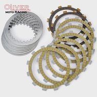 Clutch Friction Plates Steel Plates Kit for Yamaha FZ6 FZ6R XJ6 XJ6F XJ6FA XJ6S XJ6SA Diversion F XJ