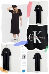 2023限定♦️ 日版🇯🇵CK 刺繡logo x印花連身裙👗