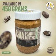 450g No Sugar Keto Chia-Peanut Butter Diabetic-Friendly Peanut Butter Healthy Yummy Peanut Butter Pe