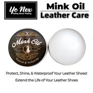 Leather Care Mink Oil 60g / 150g for Leather Safety Shoes PENGILAT KASUT NEUTRAL Humpback Whale Mink