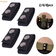 NIUYOMY 1/4/8Pcs Belt Buckle  Double Snaps Sports Heavy Duty