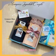 HAMPERS SAJADAH PREMIUM COUPLE BAHAN SUEDE GIFT WEDDING IDUL FITRI ULTAH HARI RAYA / SOUVENIR SAJAD
