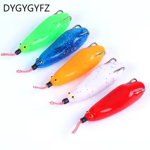 DYGYGYFZ Hand-modified Thunderfrog with Radish 16.9 Grams of Upward-dip Trough Hook Road Bait for Lo
