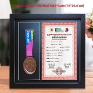 Creative Medal Display Frame Award Badge Mounting Shelf