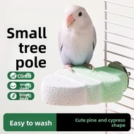 Parrot Grinding Stick for Birdcage Parrot Perch Stand Bird Cage Accessories Calcium Stone Perch for 