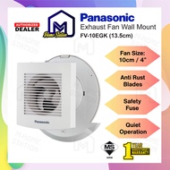 Panasonic Wall Mount Ventilation Fan 10cm 4" Bathroom Fan FV-10EGK1NBH FV-10EGK1 Exhaust Fan Kipas E