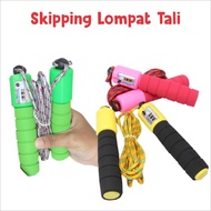 Skipping / Skiping Olahraga / Lompat Tali Jump Rope Dengan Counter