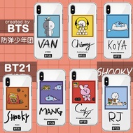 Super Star BTS Korea Bangtan Boys Soft Phone Case For iPhone X 8 7 6 6S Plus 5 5S SE Cute Cartoon