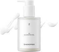 Shangpree AA Cleansing Gel, 3-Phase Cleanser Gel to Oil to Milk, Gentle Deep Cleansing and Hydrating