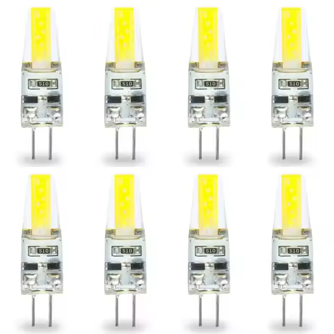 10pcs 6W G4 12V LED Bulb No Flicker Led bulb G4 220V Light Bulbs 360 Beam Angle Lampada Ampul Replac