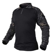 เสื้อยุทธวิธี G3 Combat เสื้อ Mens Camouflage Tops Camping การฝึกอบรมเสื้อยืดเสื้อยืดเสื้อผ้าล่าสัตว