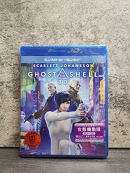 攻殼機動隊 Ghost in the Shell 2D + 3D 2017 Blu Ray BD 藍光碟 Scarlett Johansson  北野武 香港版 全新 未拆封 NEW 中英文字幕
