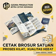 Print Custom A4 A5 A6 Brochures - Print Flyer Pamflet 1 Side 2 Sides No PO