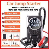 [NEW] 99800mAh 4 in 1 Car Jump Starter Power Bank Tire Pump Car Start Jumper Power Bank Car Emergenc