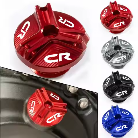 Motorcycle Engine Oil Filler Cap Oil Plug For Honda CR80R CR85R CR125R CR250R CR 80R 85R 125R 250R C