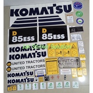 Komatsu D85ESS Dozer Sticker Heavy Equipment Sticker
