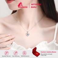Free Gift Box Exclusive Moving Heart Necklace​​ 999 Silver with Minimalist Design Full of Meaning, S