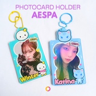 Cahol Photocard AESPA MY – Card Holder Photocard KPOP - KPOP Merch - Aespa Merch - Unofficial Fanmad
