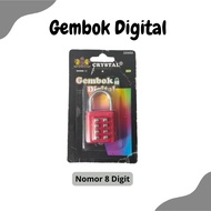 6-digit Digital Padlock 8-digit/