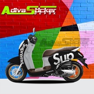 stiker supreme scoopy