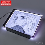 A4RL Art Studio with Scale Copy board LED Tracing Light Box Transparent Writing Desk Anime Copy Draw