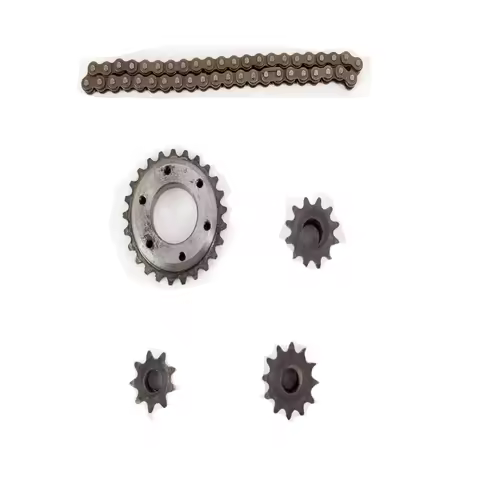 A64T-DIY Electric Skateboard Gear Wheels Kit 04C 2 Points Chain Wheel Gear 27 Gear Electric Diy Whee