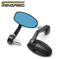 SEMSPEED 22mm Motorcycle Handle Bar Ends Rearview Mirrors For Yamaha Aerox NVX NMAX 155 150 125 V1 V2 XMAX 400 300 250 TMAX 560 530 500