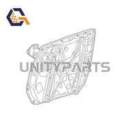 Car Accessories 1PCS Front Power Window Regulator for Mercedes Benz E-class W213 E220 E250 E300 E43 