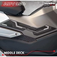 Honda ADV160 Middle Deck Cover ADV 160 Rubber Sticker Protector Inner Sticker Getah ADV Side Inner S