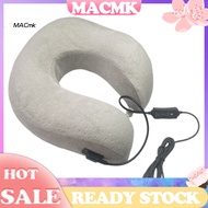  Neck Pain Relief Pillow Electric Heated Pillow Usb Heating Neck Pillow with Vibration Massage for Neck Pain Relief Memory Foam U-shaped Pillow for Nap Time Southeast