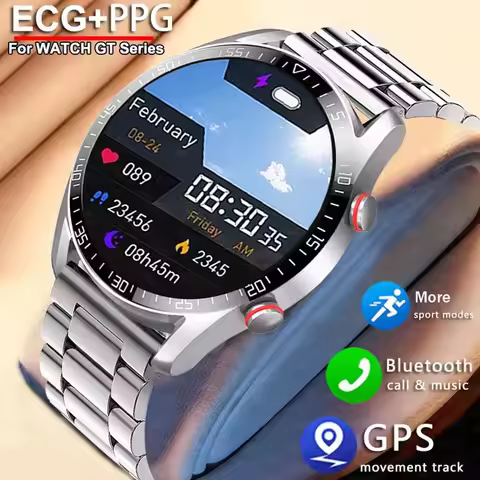 2026 New Outdoor Sports Smart Watch Men GT Series 1.53 inch Screen Sports Watch Plus Health Smartwat