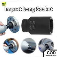 1/2" Torx Socket Wrench Head Air Pneumatic Socket Wrench Head 36mm Impact Long Socket